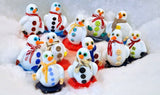 Figurina di Frosty il pupazzo di neve