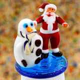 Santa & Frosty the Snowman - Christmas