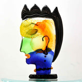 Picasso Punk head sculpture