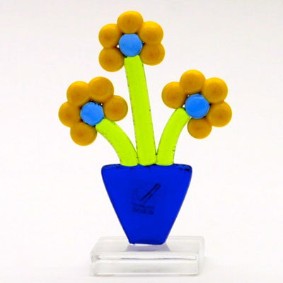 Three flowers - Murano Glass
