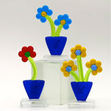 Three flowers - Murano Glass