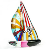Barca a vela - Multicolor - cm 40