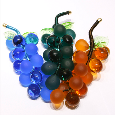 Murano Glass Grapes - Set of 15 pcs