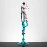 Burlesque Artistic Nude "Pauline"Unique Piece - Murano Glass
