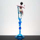 Burlesque Artistic Nude "Evelyne"Unique Piece - Murano Glass