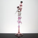 Burlesque Artistic Nude "Dixie"Unique Piece - Murano Glass