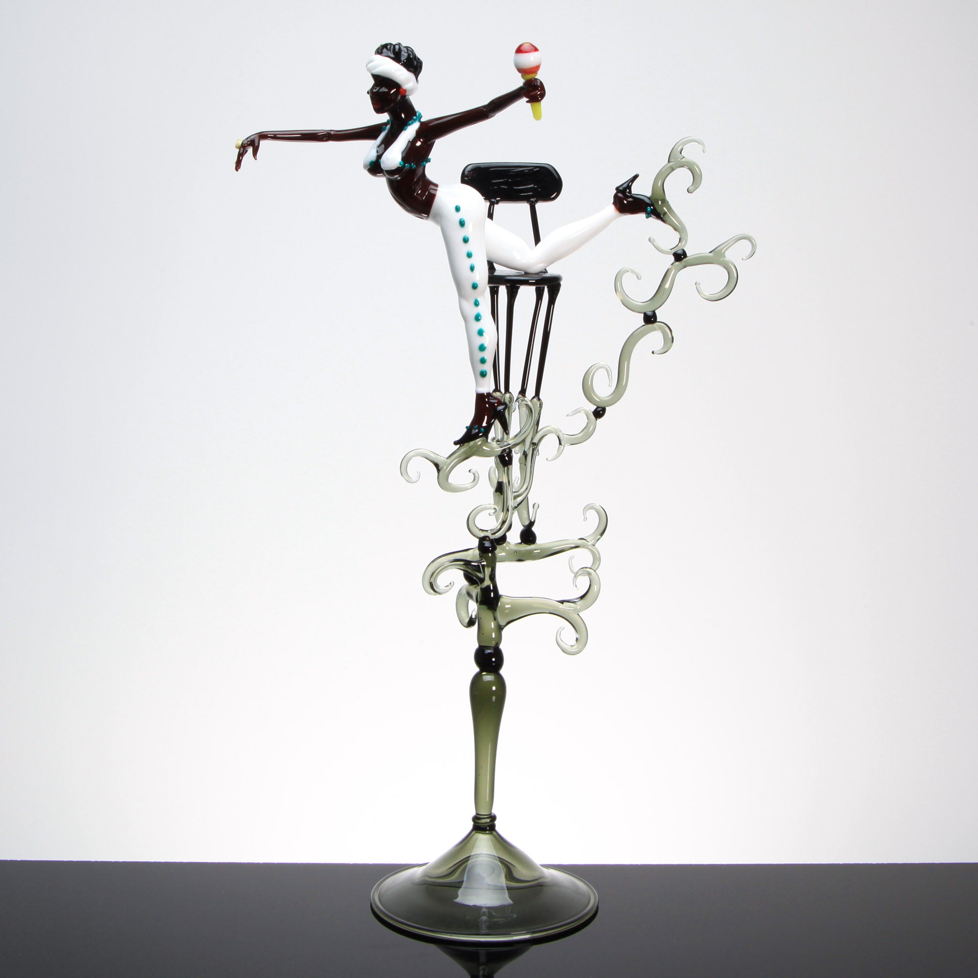 Burlesque "Nasha" - Unique Piece - Murano Glass