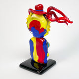 Multicolor Glass Sculpture