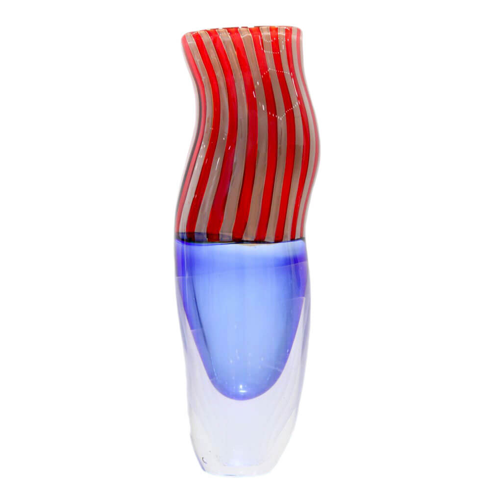 Red Stripes fagiolo vase