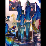 Famille de verre de Murano avec sphères