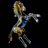 Prancing Horse - Calcedonio Murano Glass