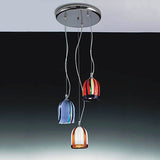 Pendant lights Jacaranda – Trio- Murano Glass Lighting
